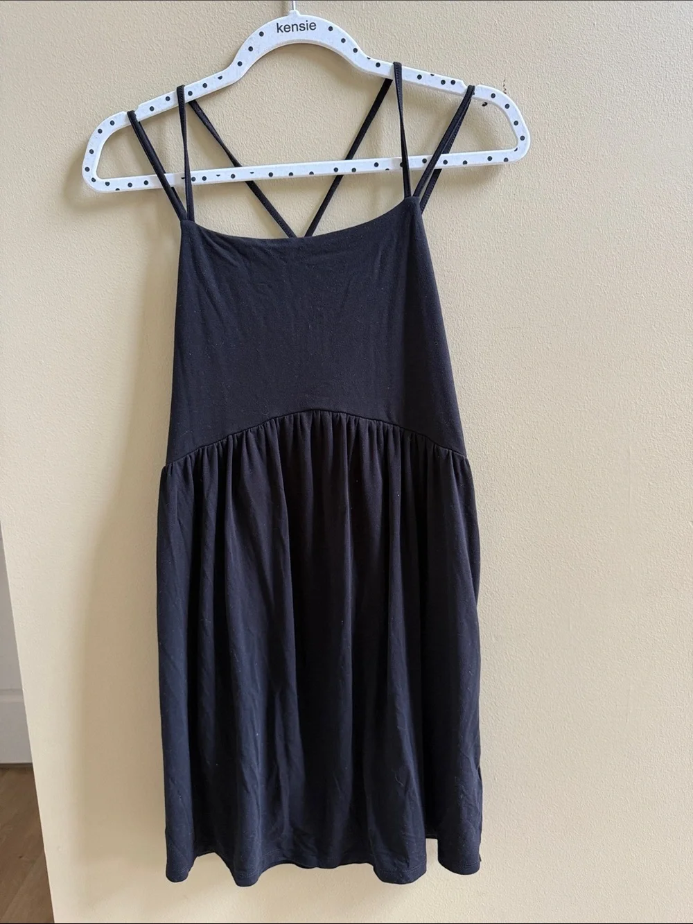 Old Navy Black Spaghetti-Strap Sundress - Picture 1 of 3